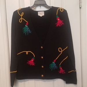 Vintage Wool 'Tassels' Cardigan